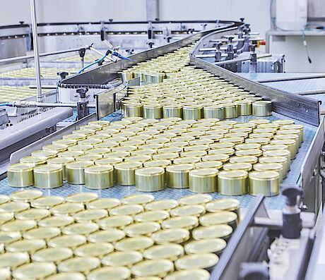 Tierfreund Produktion Dosenproduktion